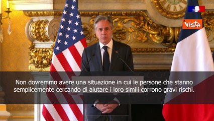 Blinken: A Gaza l'imperativo ? proteggere vite innocenti