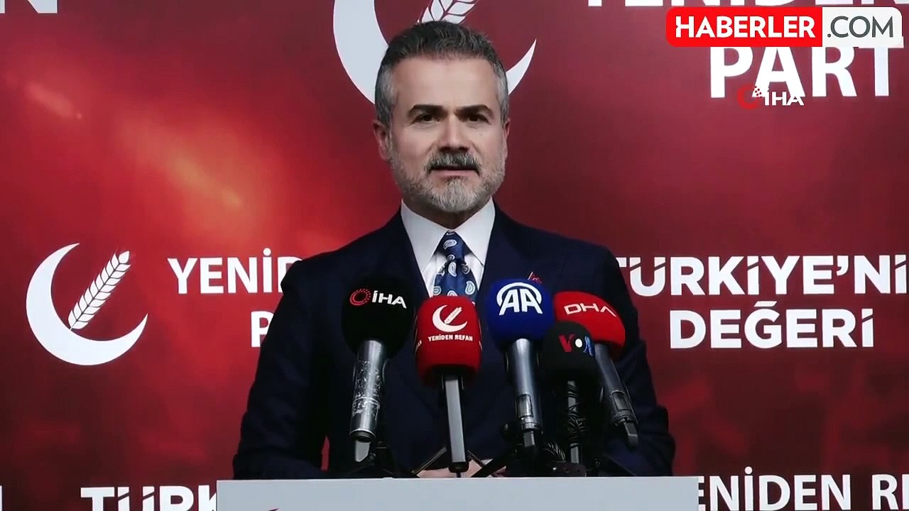 Yeniden Refahtan erken seçim açıklaması: "Bugün erken seçimi konuşmak için çok erken"