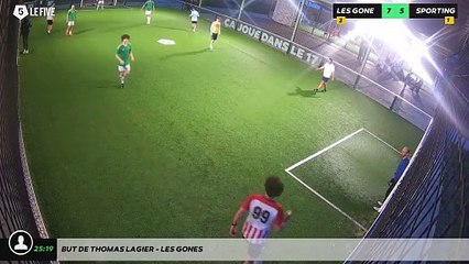 But de Thomas LAGIER - LES GONES