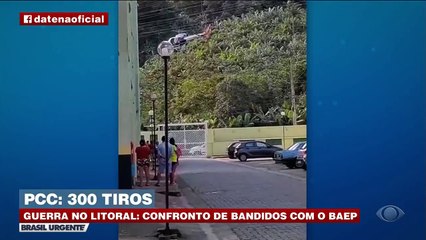 Confronto entre PCC e BAEP tem mais de 300 tiros