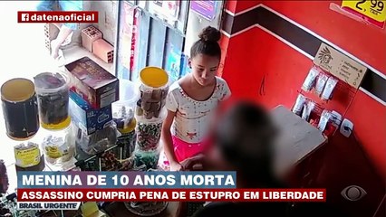Menina de 10 anos é morta pelo próprio vizinho