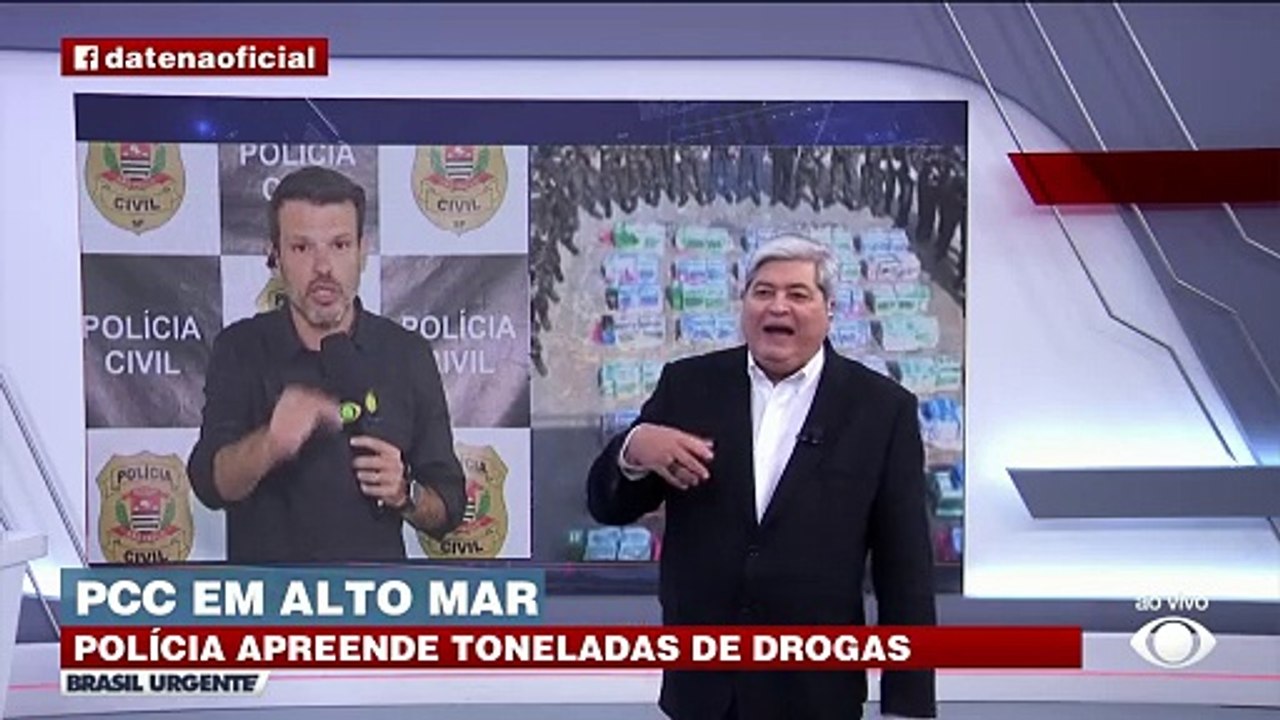 PCC em Alto Mar: Polícia apreende toneladas de drogas