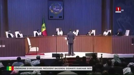 CÉRÉMONIE D'INVESTITURE DU PRÉSIDENT BASSIROU DIOMAYE DIAKHAR FAYE
