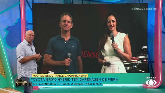 Giaffone mostra os detalhes do carro Toyota na WEC: parece uma nave espacial