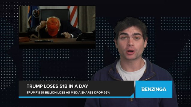 Trump Loses $1 Billion in a Day as Trump Media Shares Plummet 26%