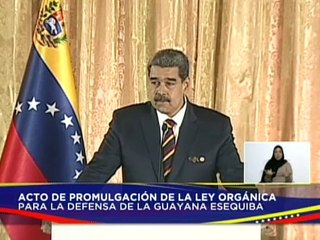 Pdte. Maduro "El pueblo venezolano se atrevió y decidió el destino y futuro de la Guayana Esequiba"