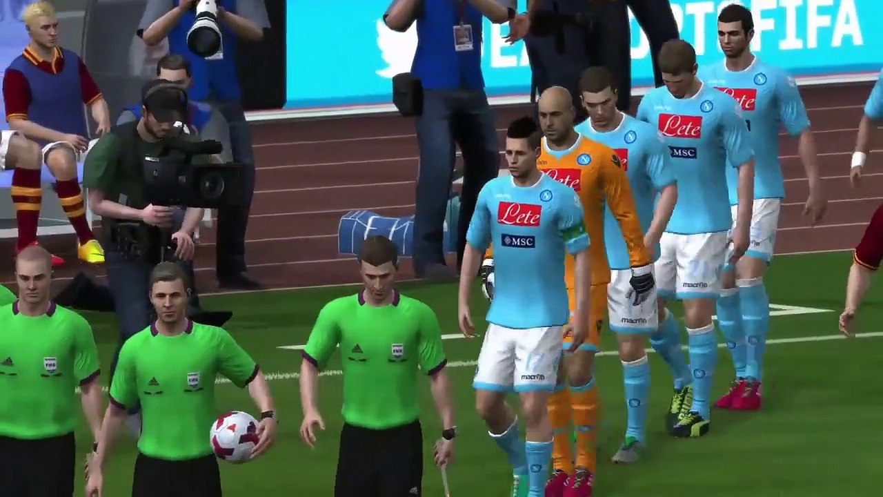 Simulazione Napoli-Roma
