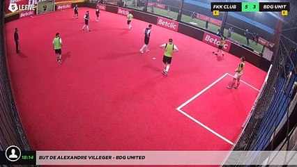 But de Alexandre Villeger - BDG UNITED