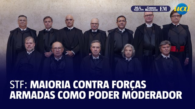 STF forma maioria contra noção das forças armadas como poder moderador
