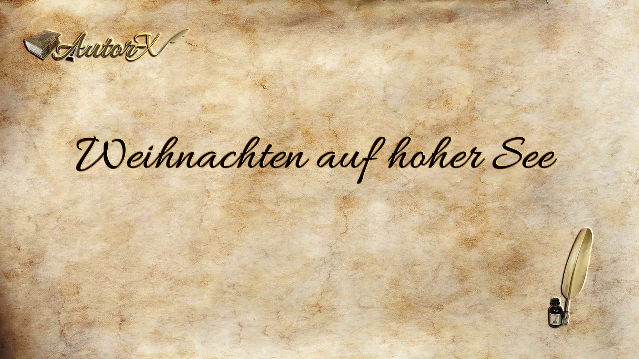 Weihnachten auf hoher See