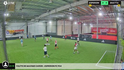 Faute de maxime caron - Esperion FC p24