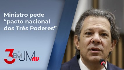 Haddad afirma que Pacheco não o consultou sobre desoneração dos municípios