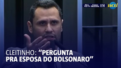 Cleitinho sobre Bolsonaro em embaixada: "perguntem à esposa dele"
