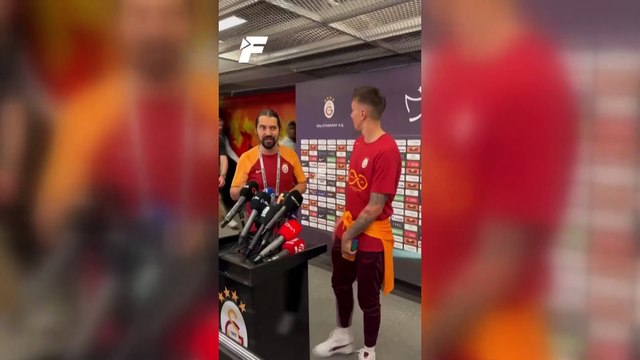 Volkan Demirel ile Muslera'dan maç sonunda samimi görüntüler