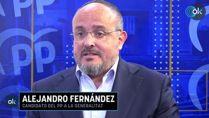 Alejandro Fernández: "Es normal que la gente se sienta engañada porque Illa le ha votado todo a Aragonés"