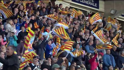 TOP 14 - Essai de Tom ECOCHARD (USAP) - USA Perpignan - Castres Olympique