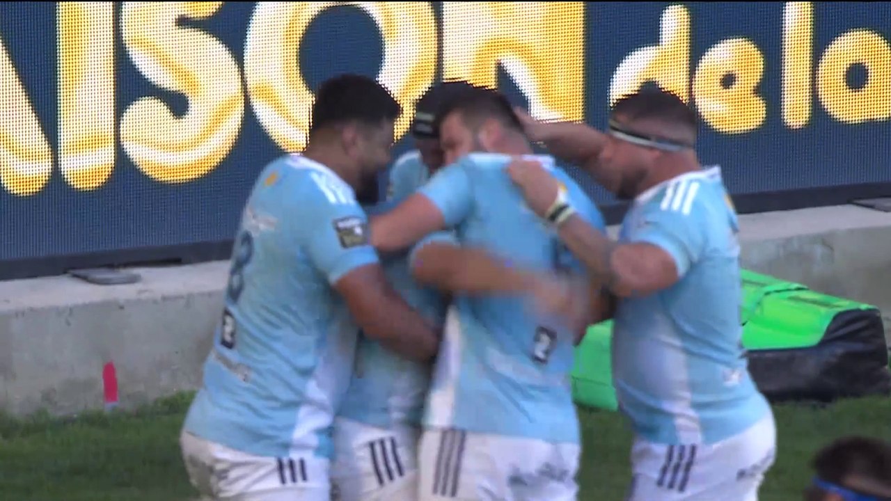 TOP 14 - Essai de Ignacio RUIZ (USAP) - USA Perpignan - Castres Olympique
