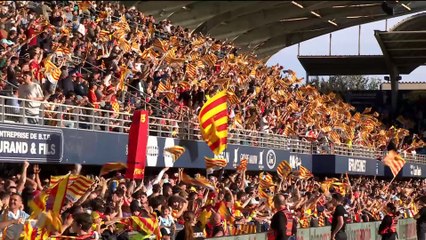 TOP 14 - Essai de Tavite VEREDAMU 2 (USAP) - USA Perpignan - Castres Olympique