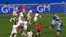 TOP 14 - Essai de Leicester FAINGA'ANUKU (RCT) - Aviron Bayonnais - RC Toulon