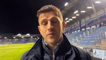 Pompey 2-2 Derby: John Mousinho's post-match reaction