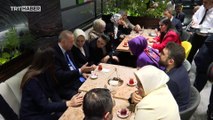 Cumhurbaşkanı Erdoğan vatandaşlarla sohbet etti