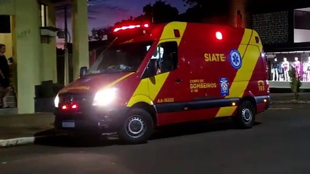 Idoso de 79 anos sofre queda em Cascavel após tropeçar em meio fio