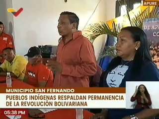 Comunidades indígenas garantizan el respaldo para la candidatura del ciudadano Nicolás Maduro