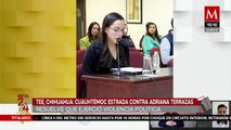 Resuelven ejercicio de violencia política demandada por Adriana Terrazas