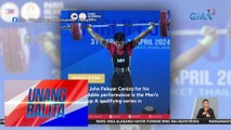 Pinoy Weightlifter na si John Febuar Ceniza, pasok na sa 2024 Paris Olympics | UB