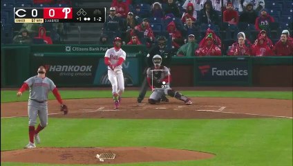¡Bryce Harper conecta su primer jonrón de la temporada 2024!