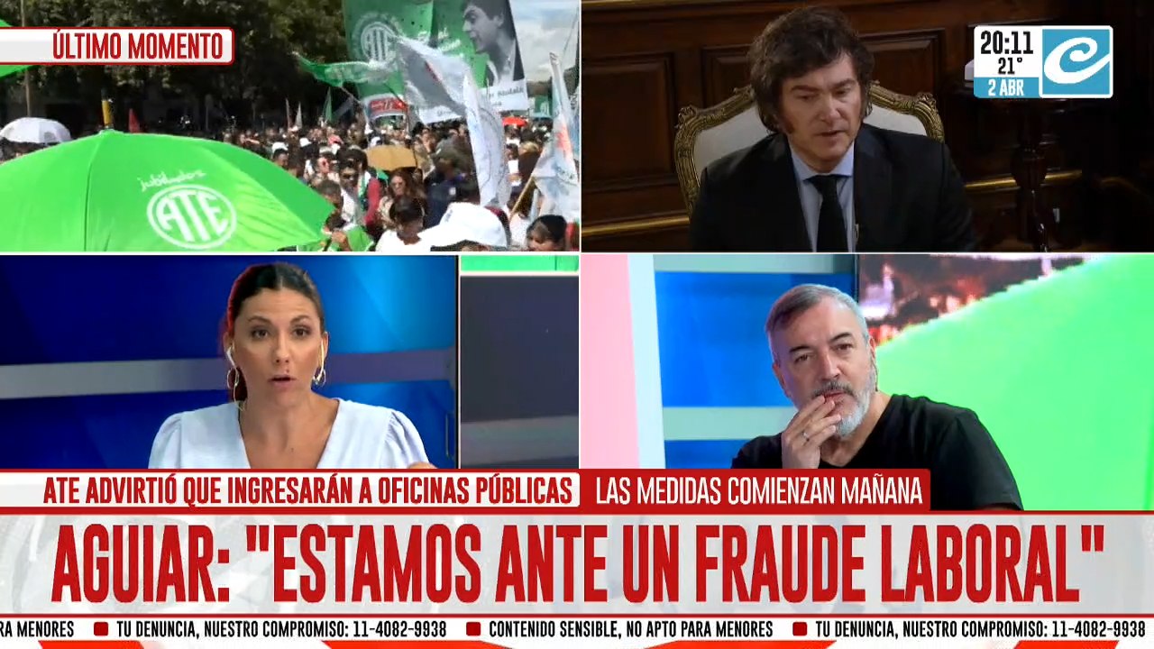 Rodolfo Aguilar, desde Crónica: "Estamos ante un fraude laboral"