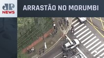 Dois homens em uma moto assaltam motoristas no trânsito em SP