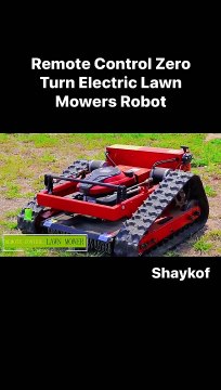 Automatic Riding Remote Control Agricultural Grass Cutter Machine