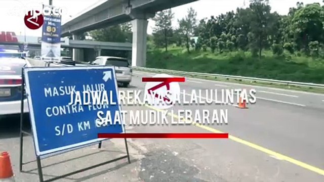 Ini Jadwal Dan Rute Rekayasa Lalu Lintas Saat Mudik Lebaran 2024