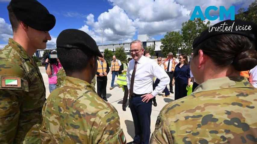 More than 100 armoured vehicles will be made in Queensland for Germany under a $1 billion defence deal, as Anthony Albanese lauds it as Australia's single largest military export agreement. Video via AAP.