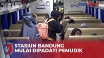 H-7 Lebaran, Pemudik Mulai Padati Stasiun Bandung