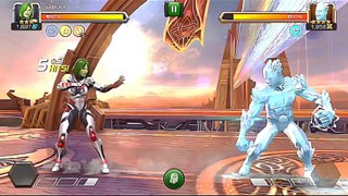 Gamora Vs iceman Fighting video 
