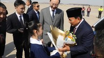 Menhan Prabowo Subianto Kunker ke Cina
