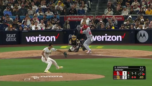 MLB: Willson Contreras puso a su equipo en ventaja con este cuadrangular