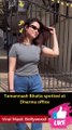 Tamannaah Bhatia spotted at Dharma office