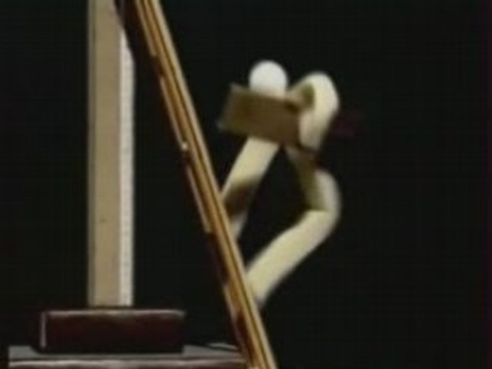 Le petit bonhomme en mousse