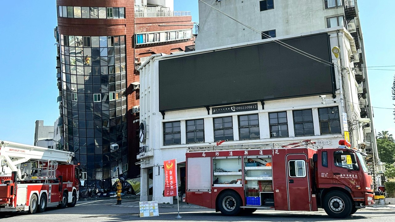 Schweres Erdbeben erschüttert Taiwan