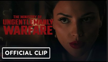 The Ministry of Ungentlemanly Warfare | 'Briefcase' Clip - Eiza González