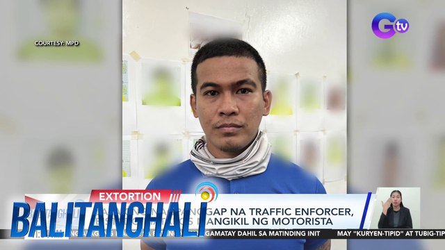 Lalaking nagpanggap na traffic enforcer, bistado matapos mangikil | BT
