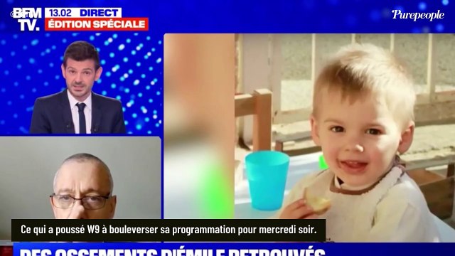 Disparition d'Emile : la découverte des ossements chamboule tout, W9 programme en urgence une soirée spéciale