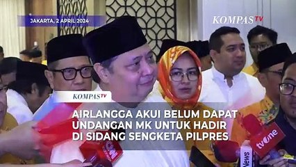 Respons Airlangga soal Jadi Saksi di MK dalam Sidang Sengketa Pilpres