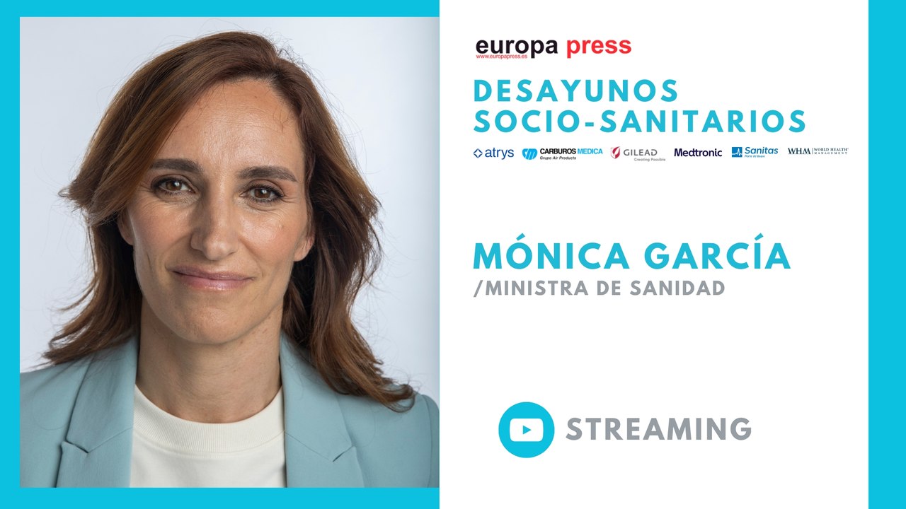 Desayuno Socio-Sanitario con Mónica García, ministra de Sanidad