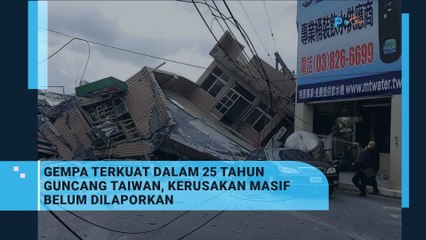 Gempa Bumi Besar Melanda Taiwan