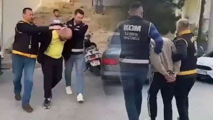 İzmir'de düzenlenen "Mahzen-24" operasyonunda 8 şüpheli yakalandı