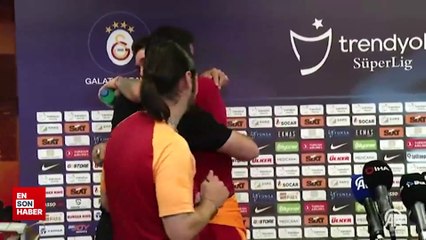 Volkan Demirel'i gören Fernando Muslera: Adam geldi